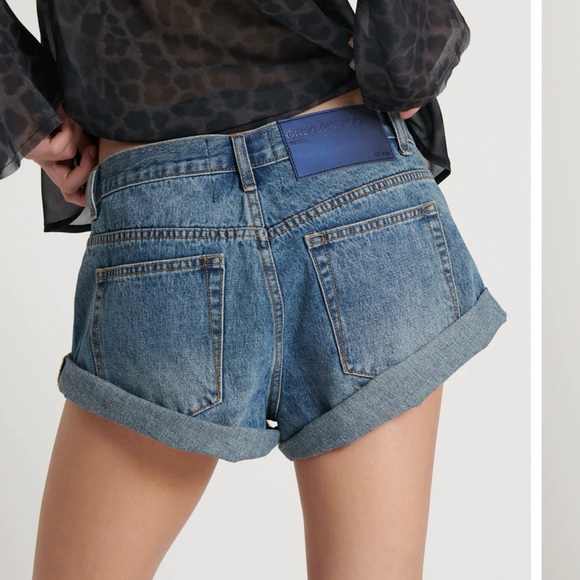 NWT One Teaspoon Bandit low waist shorts sz 26 - Picture 2 of 7